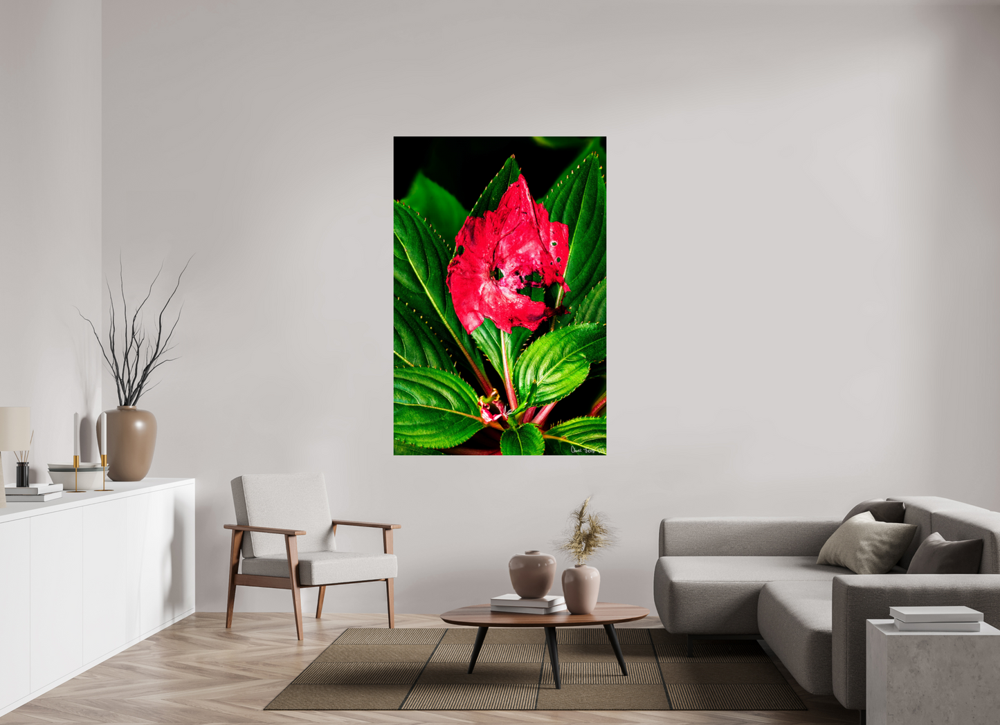 44 x 66″, Glossy Metal Subsume