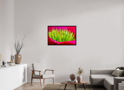 36 x 24″, Floater Frame Black Oak Spiked