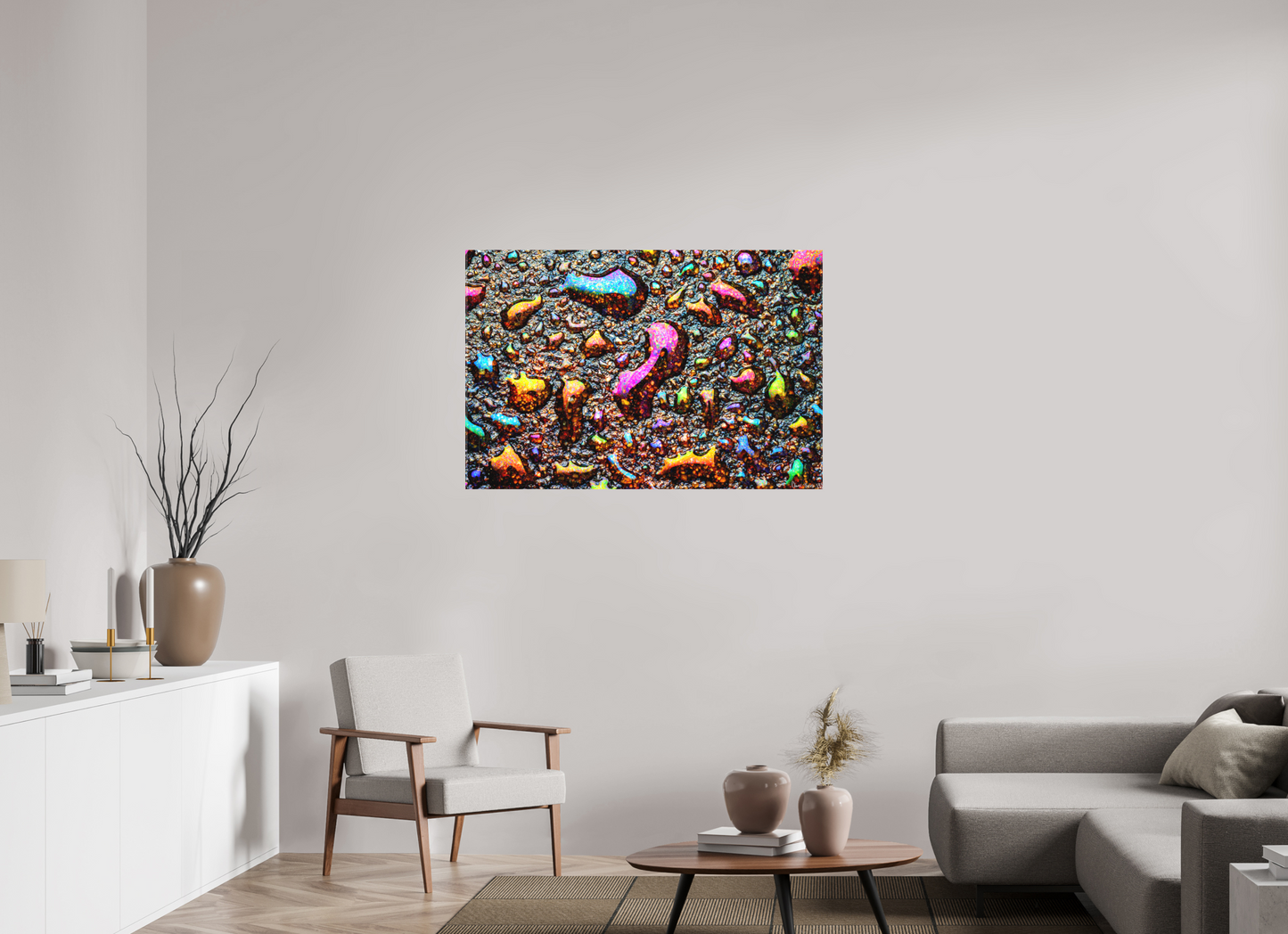 45 x 30″, Matte Canvas Homage to My Adolescence