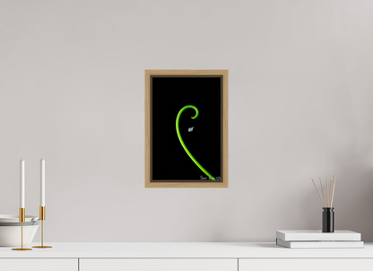 8 x 12″, Floater Frame Natural Oak Golden Ratio