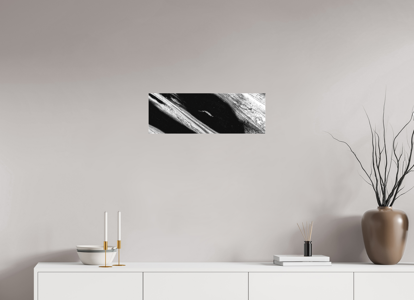 24 x 8″, Matte Canvas Fractured