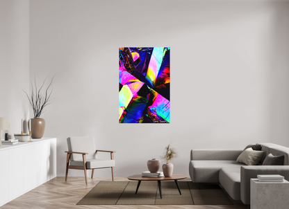 36 x 54″, Matte Canvas Prismatic Shards