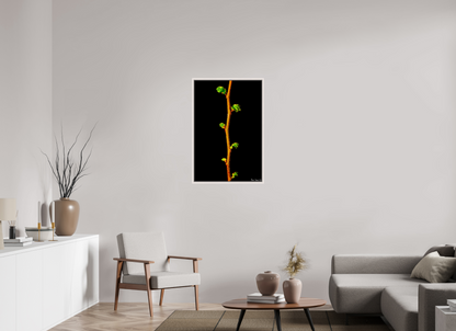 24 x 36″, Floater Frame Maple White The Ladder of Life
