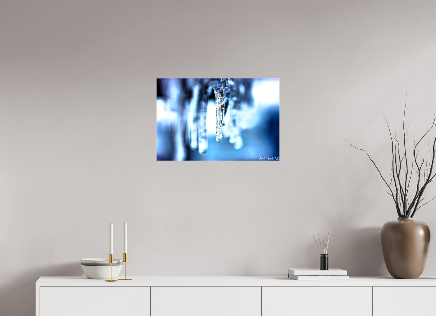 24 x 16″, Glossy Canvas Sickle of Boreas