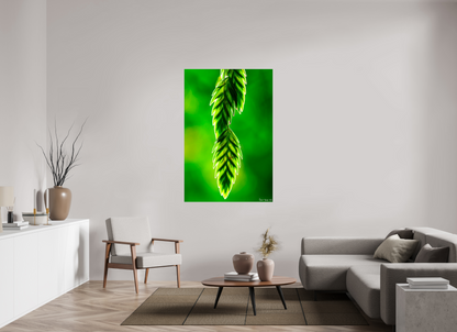 40 x 60″, Glossy Metal Harmonic Trinity