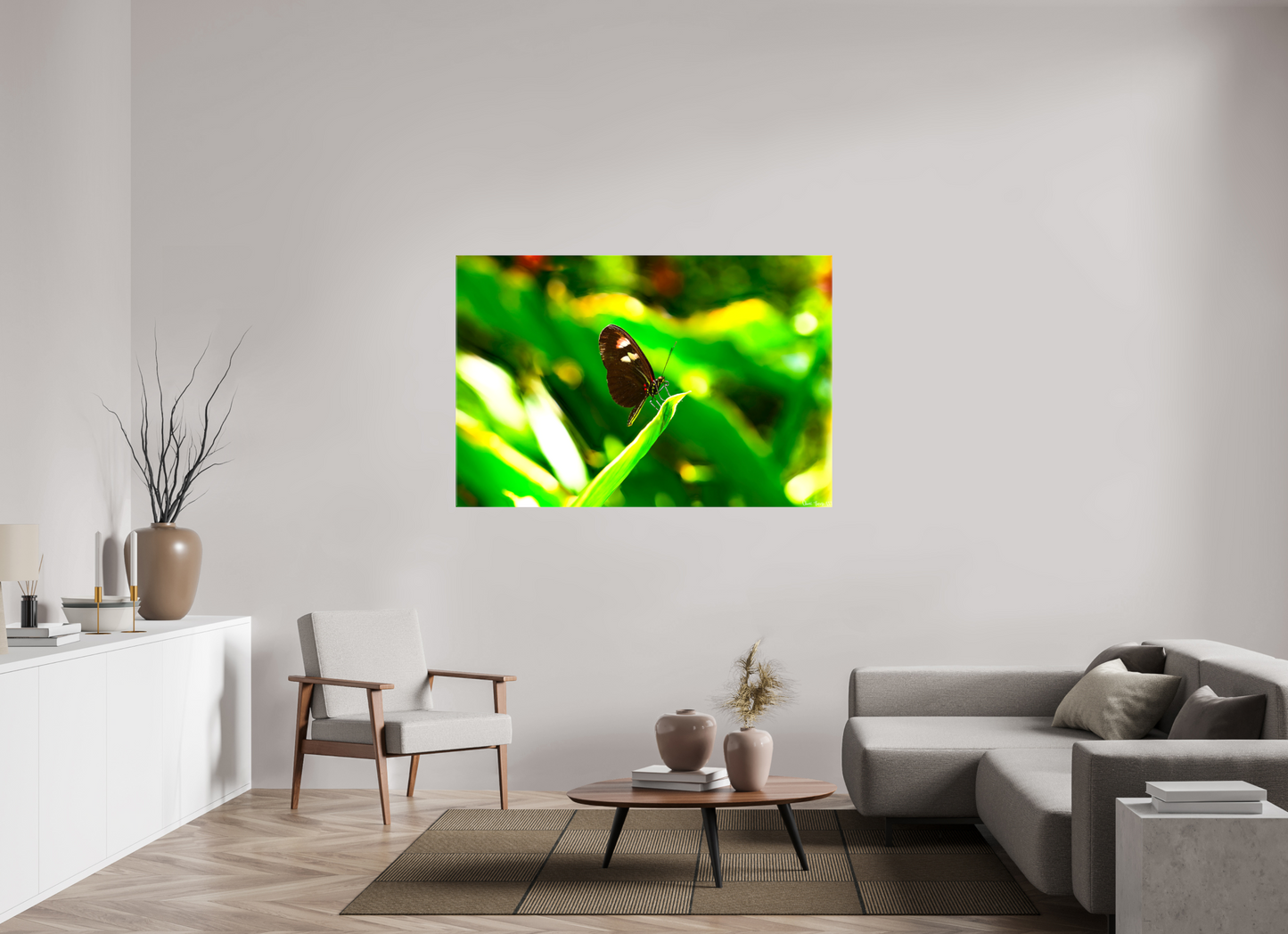 60 x 40″, Glossy Canvas Time Stands Still
