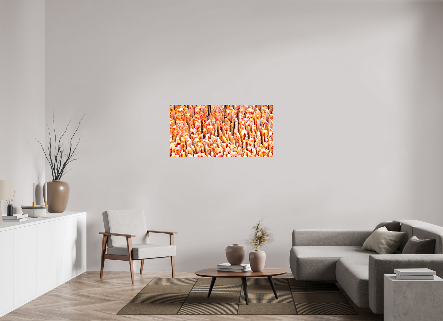48 x 24″, Glossy Canvas Inescapable Decay