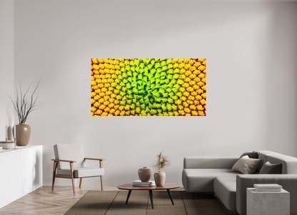 78 x 39″, Acrylic Geometric Harmony