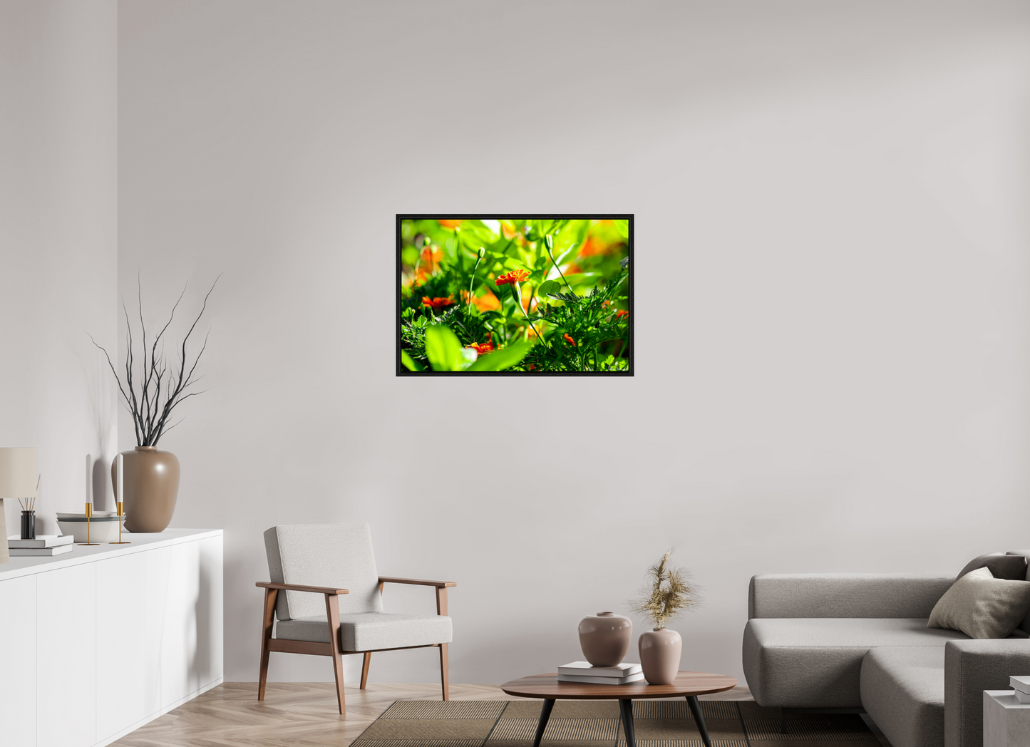 36 x 24″, Floater Frame Black Oak Prominence