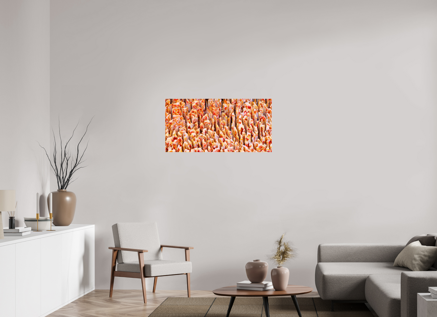 40 x 20″, Acrylic Inescapable Decay