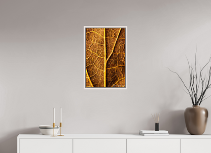 16 x 24″, Floater Frame Maple White Roads to Riches