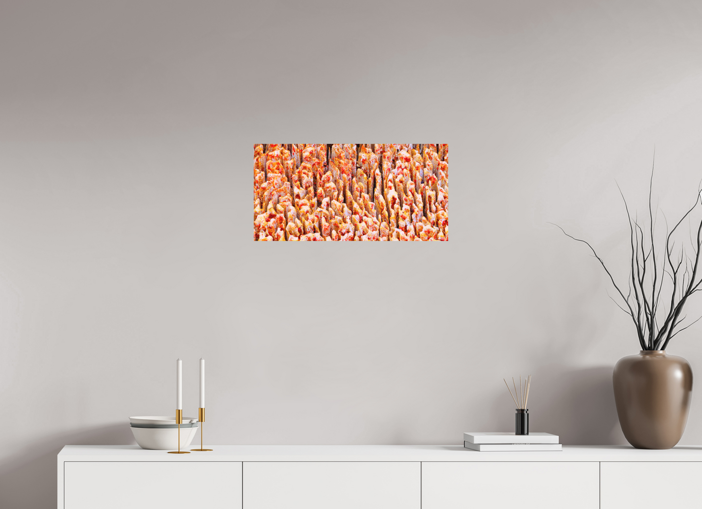 24 x 12″, Matte Metal Inescapable Decay