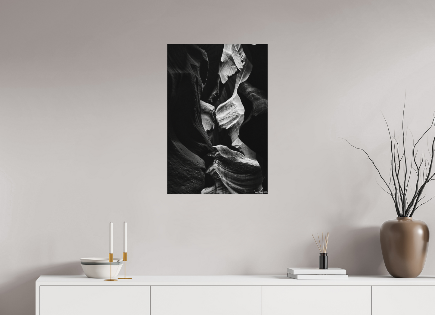 20 x 30″, Matte Metal Sphinx