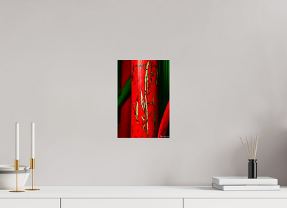 8 x 12″, Glossy Metal Wounded