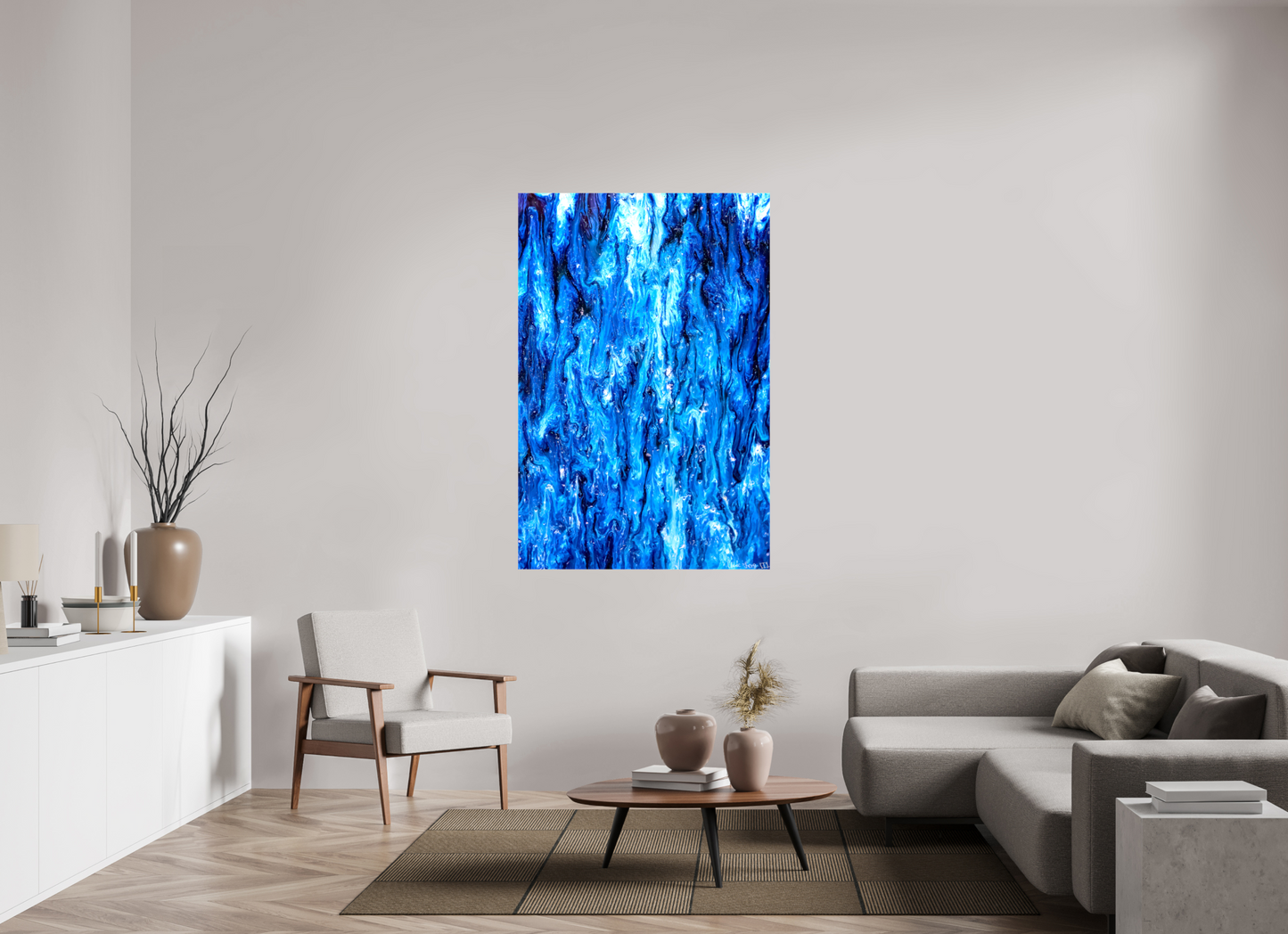 40 x 60″, Glossy Canvas The Seven Seas