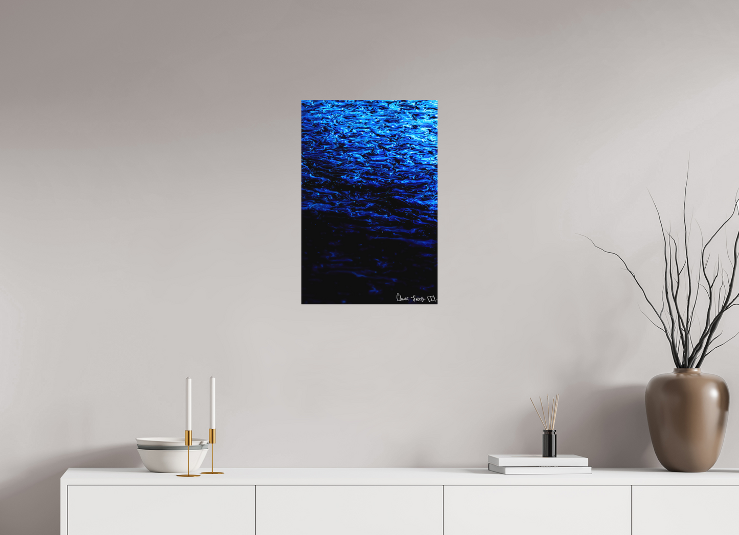 16 x 24″, Matte Metal Submergence