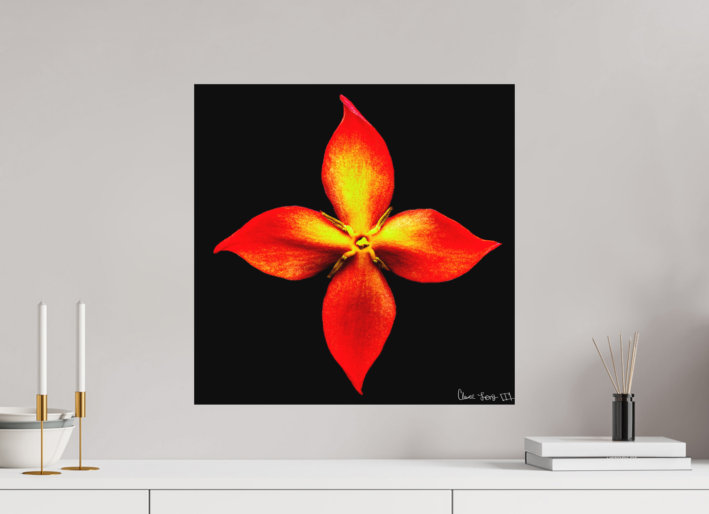 20 x 20″, Forex Blazing Compass