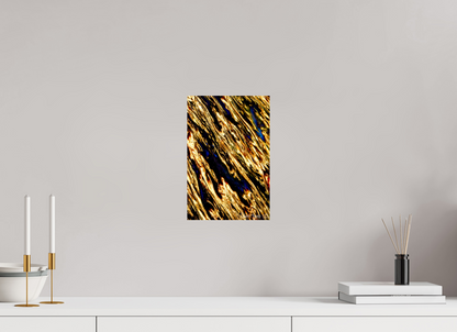 8 x 12″, Glossy Metal Gilded Permeation