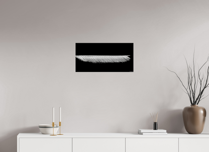 24 x 12″, Glossy Metal Frayed Precision