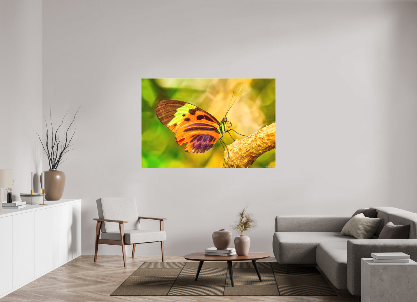 66 x 44″, Matte Canvas Flamboyance