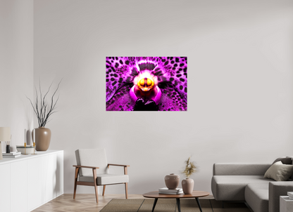 45 x 30″, Glossy Canvas Piercing Gaze