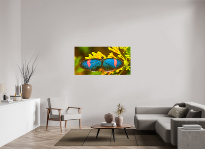 56 x 28″, Glossy Canvas Racing Stripes