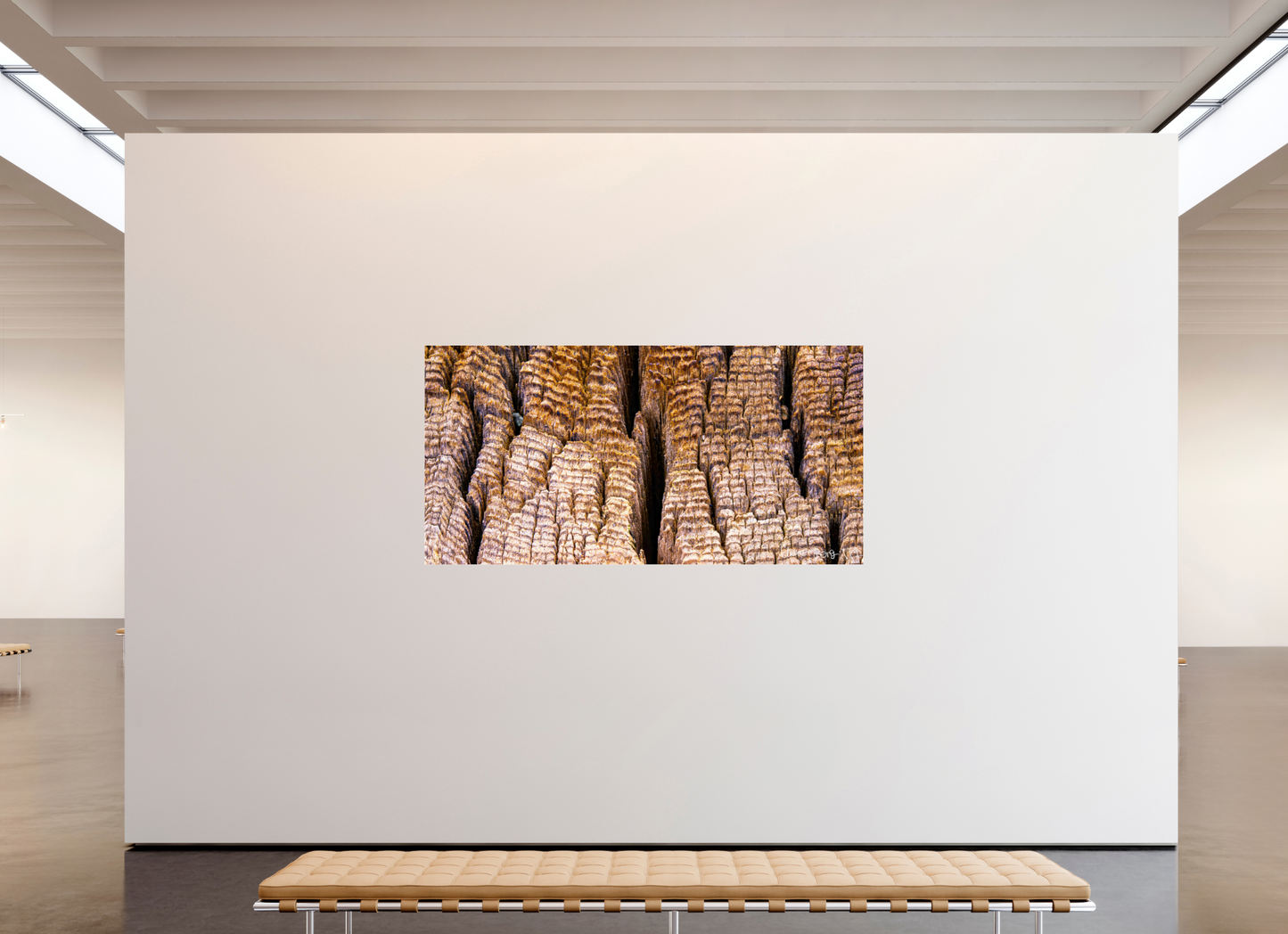 86 x 43″, Acrylic Fissure