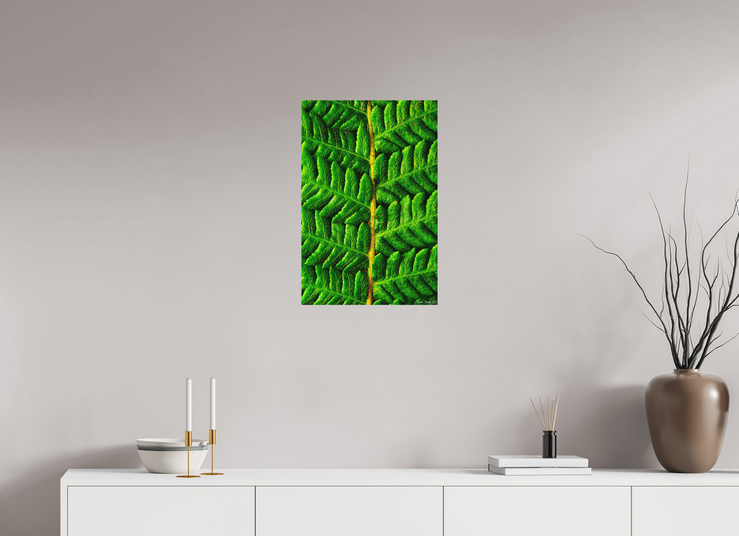 16 x 24″, Matte Metal Lush Vitality