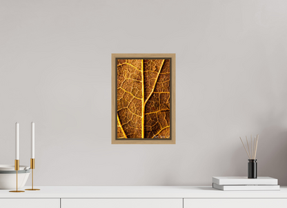 8 x 12″, Floater Frame Natural Oak Roads to Riches