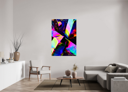 40 x 60″, Acrylic Prismatic Shards