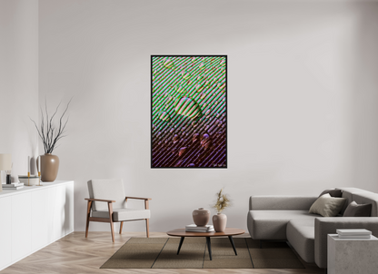 40 x 60″, Floater Frame Black Oak Superabundance
