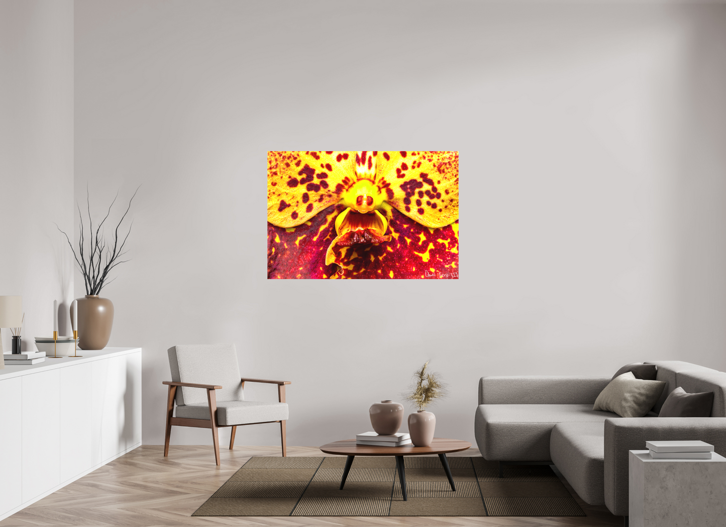 54 x 36″, Matte Canvas The Flying Thing
