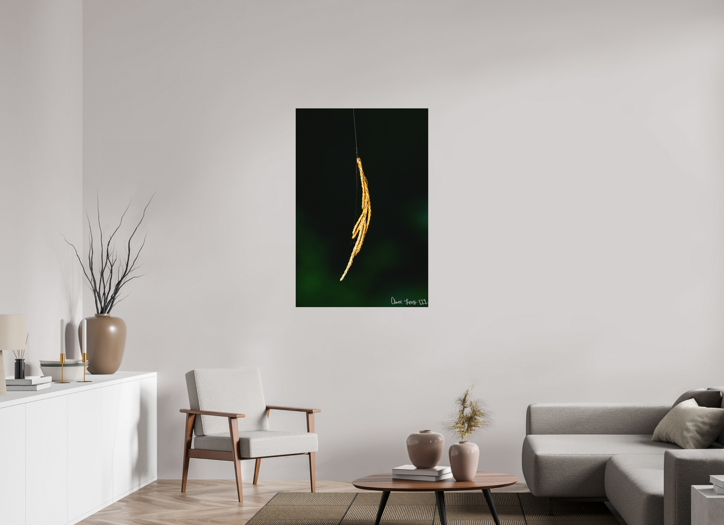30 x 45″, Matte Metal Nature’s Tether