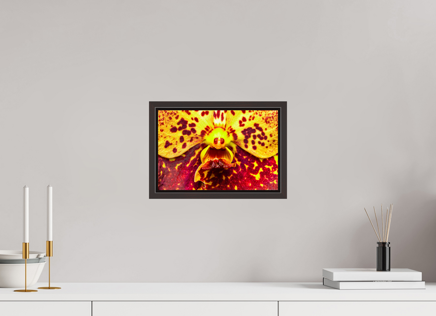 12 x 8″, Floater Frame Alder Brown The Flying Thing