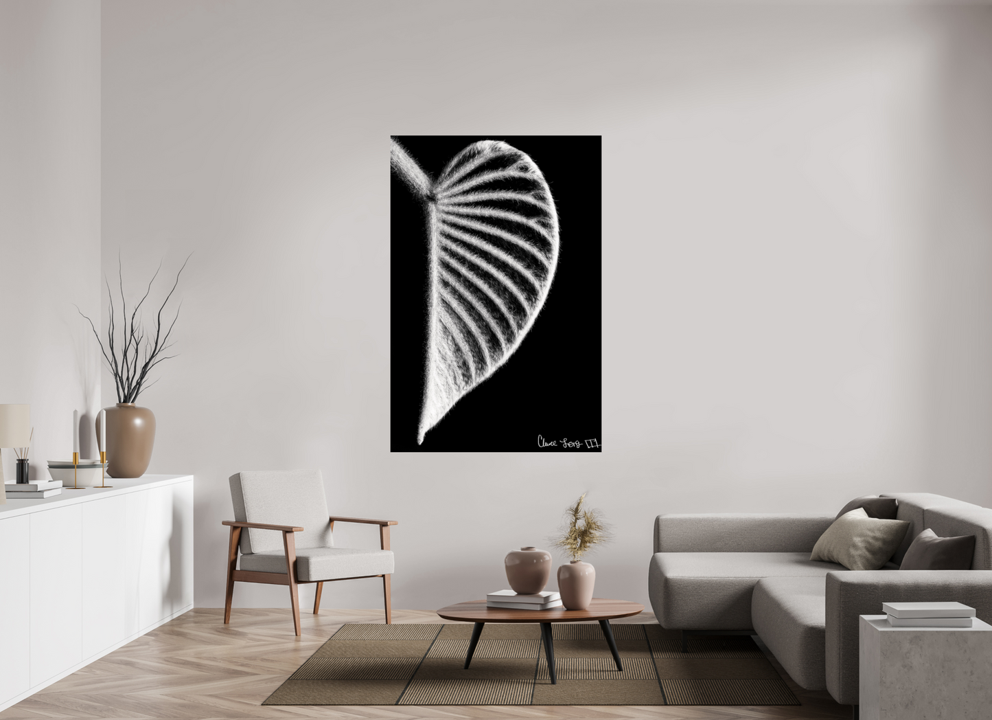 44 x 66″, Glossy Metal Onyx Organ