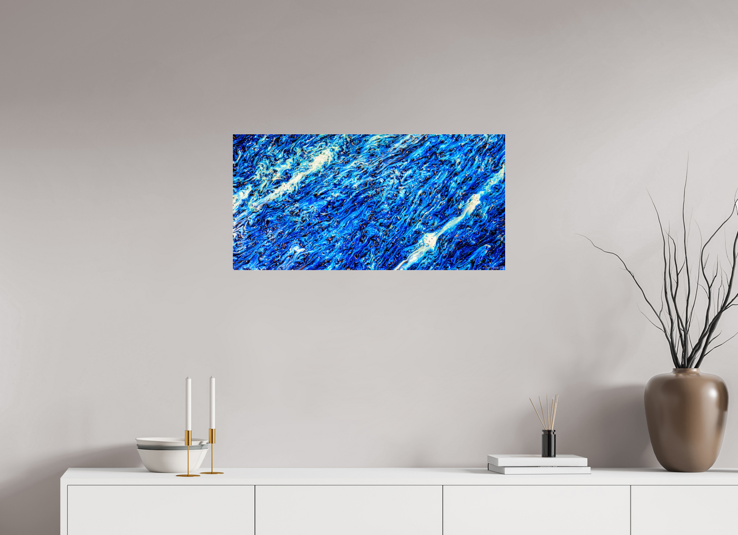 32 x 16″, Acrylic Reprieve