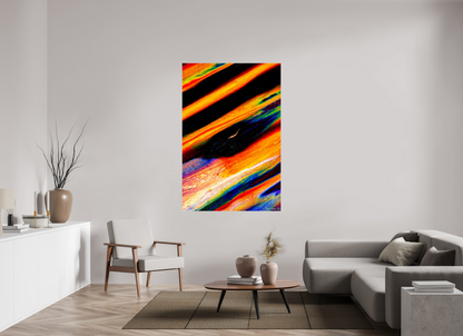 44 x 66″, Glossy Metal Zenography