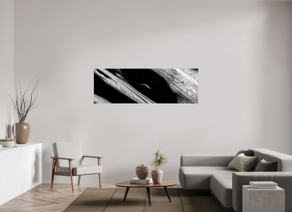 72 x 24″, Glossy Metal Fractured