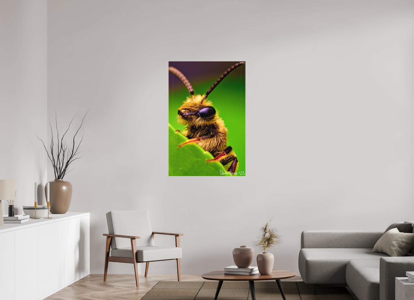 30 x 45″, Matte Canvas The Cutest Bee