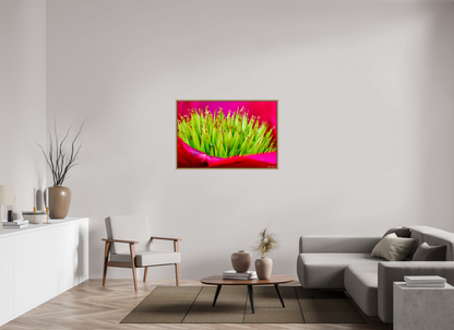 45 x 30″, Floater Frame Natural Oak Spiked