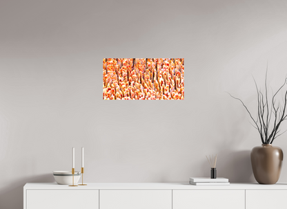 24 x 12″, Glossy Canvas Inescapable Decay