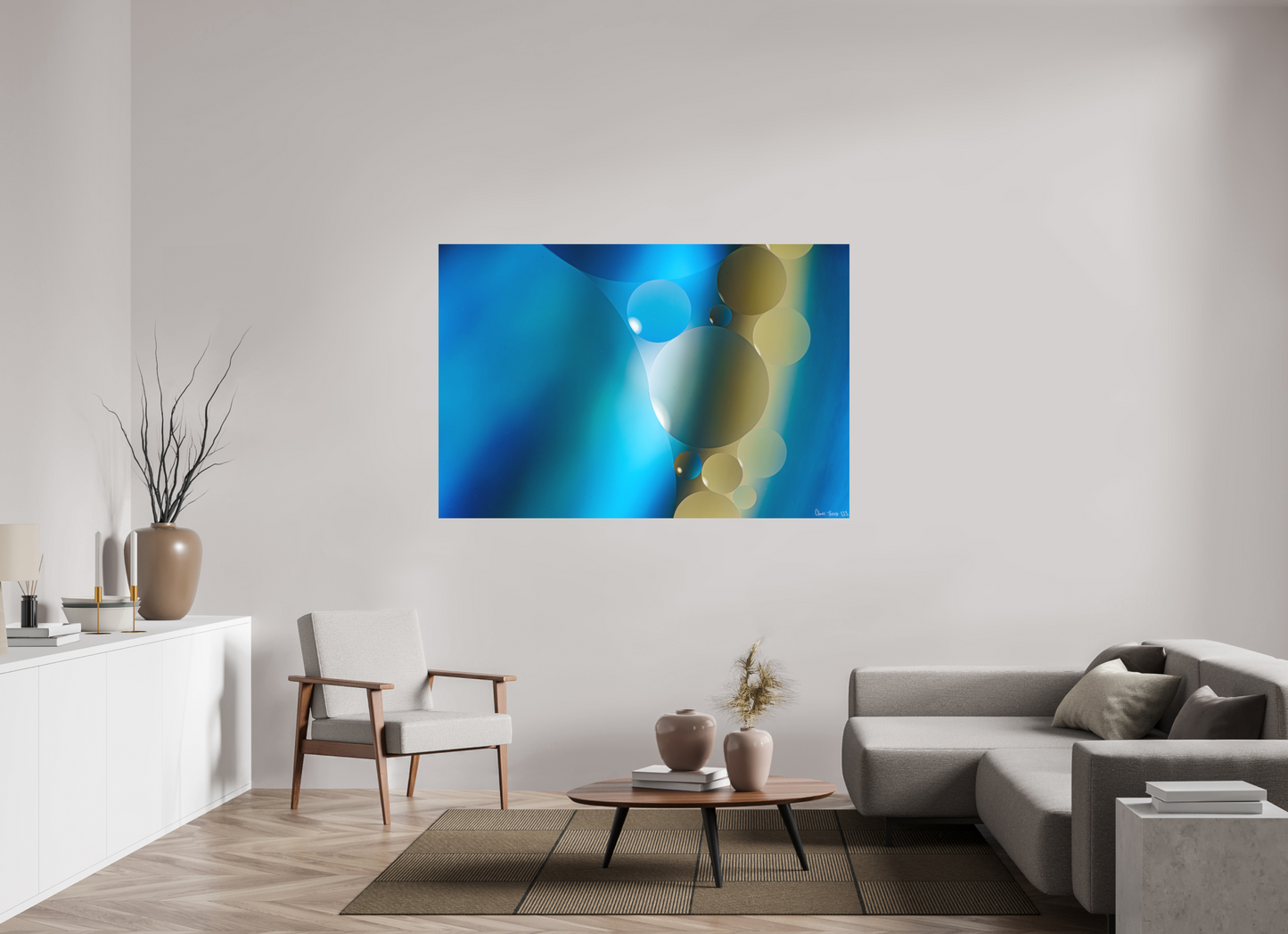 66 x 44″, Forex Contiguous