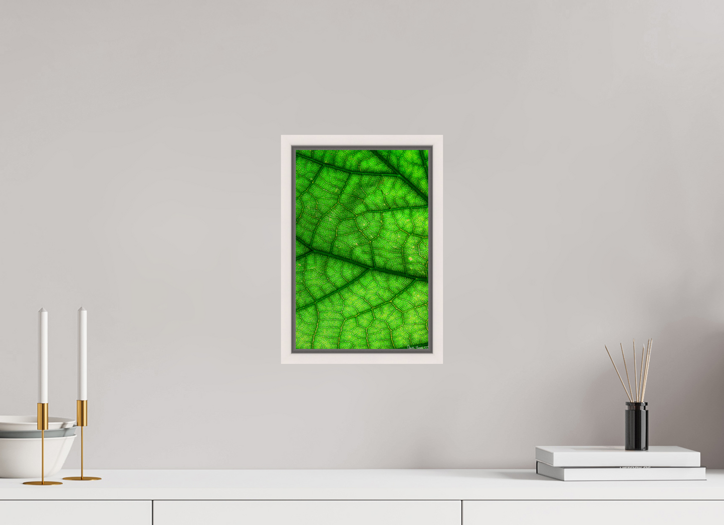 8 x 12″, Floater Frame Maple White Rivers & Streams