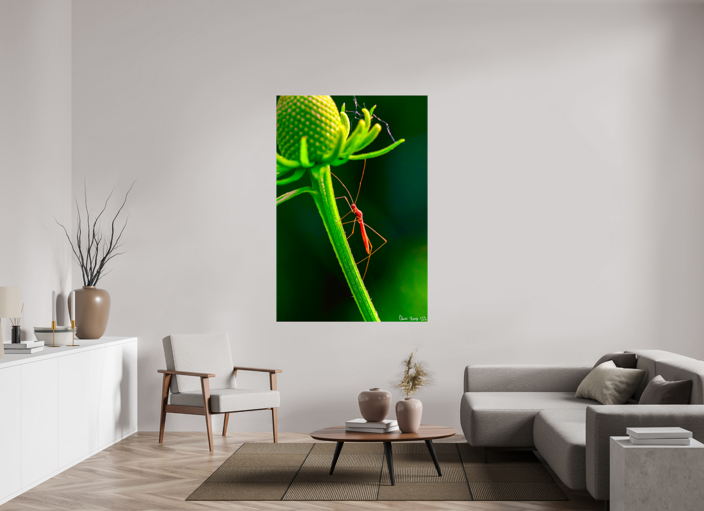 44 x 66″, Glossy Canvas Reaching the Apex