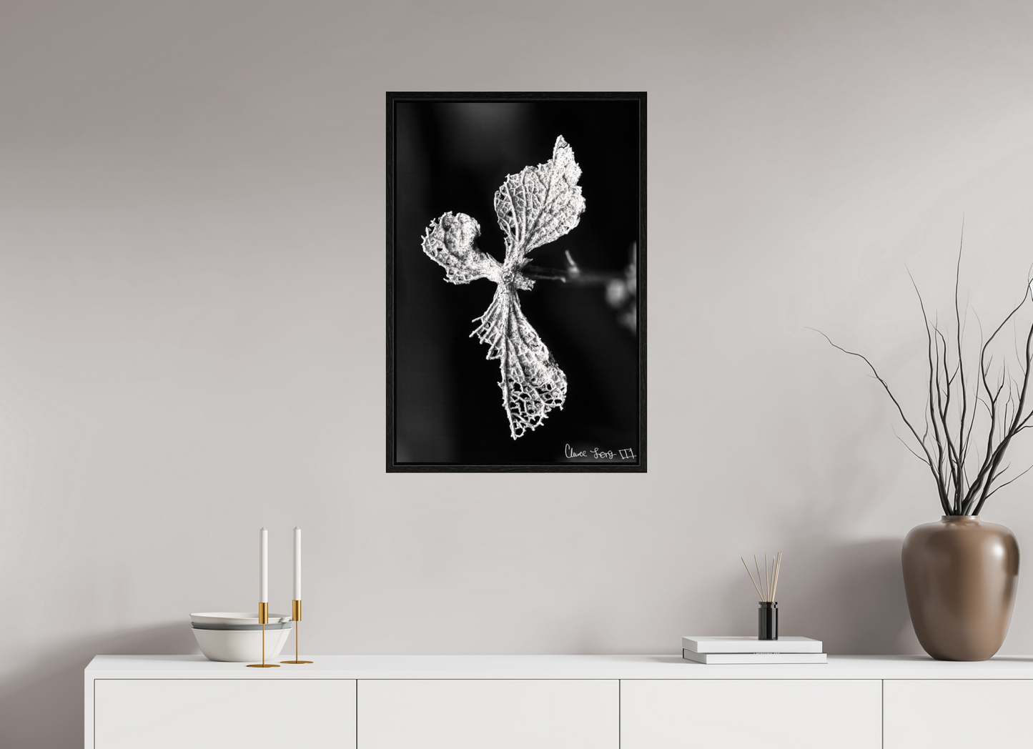 20 x 30″, Floater Frame Black Oak Dragon’s Ascent