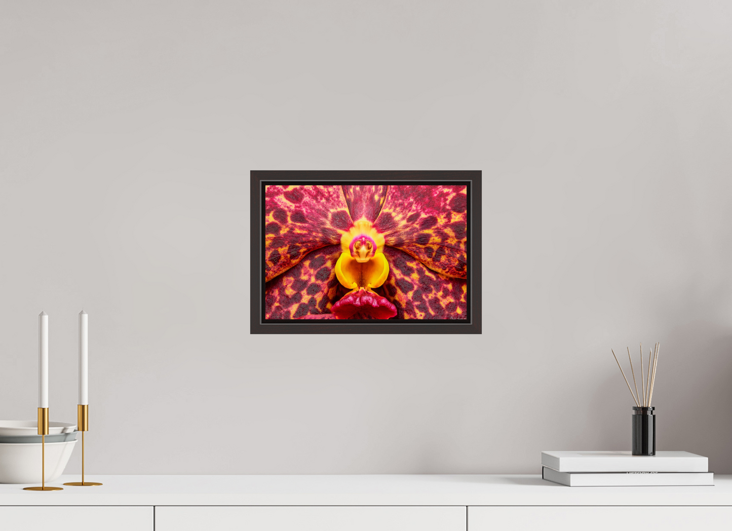 12 x 8″, Floater Frame Alder Brown Ignis Victoriae