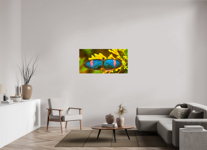 48 x 24″, Glossy Canvas Racing Stripes