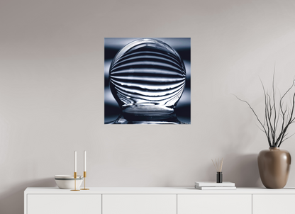 25 x 25″, Glossy Canvas Orb of Light