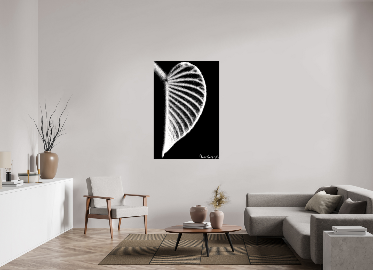 36 x 54″, Glossy Canvas Onyx Organ