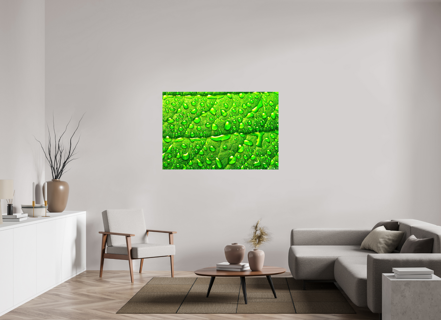 54 x 36″, Glossy Canvas Smile